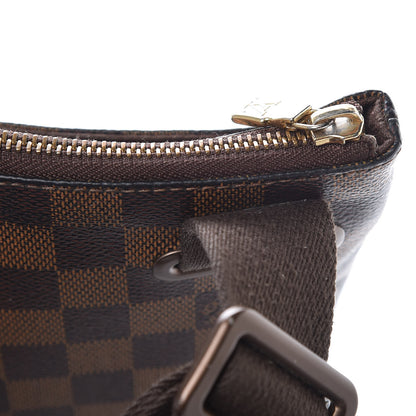 Louis Vuitton Damier Ebene Brooklyn Flat Pochette 11 of 17