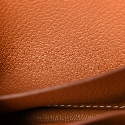 Hermes Evercolor Constance Slim Wallet Gold 9 of 9