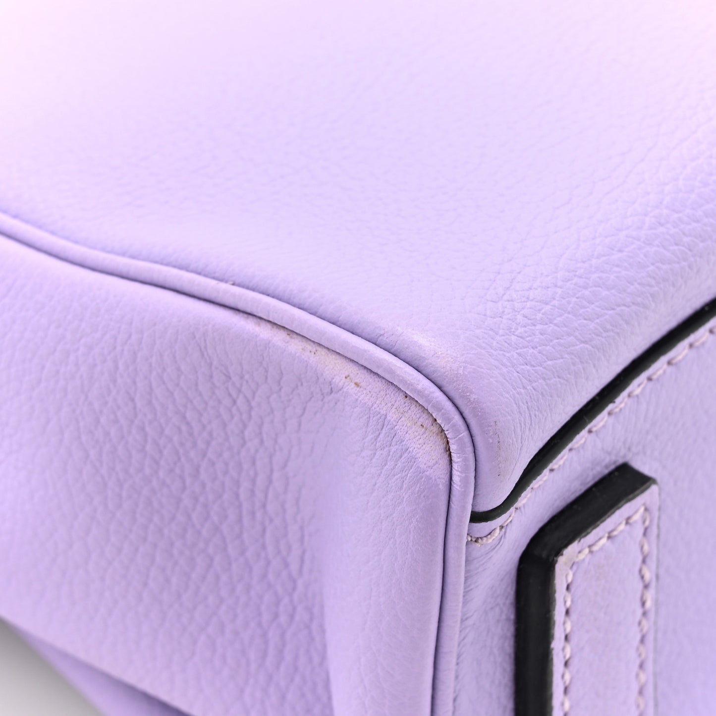 Calfskin Medusa Small Top Handle Handbag Lilac