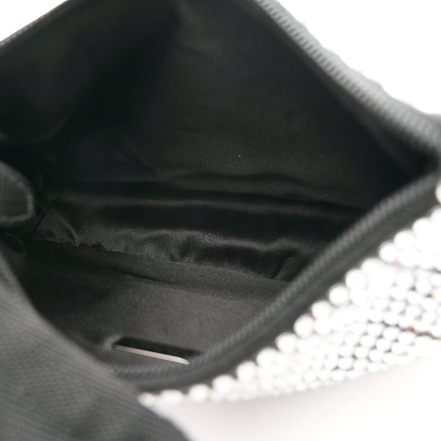 Prada Satin Crystal Mini Re-Edition 2000 Bag Cristal 5 of 10