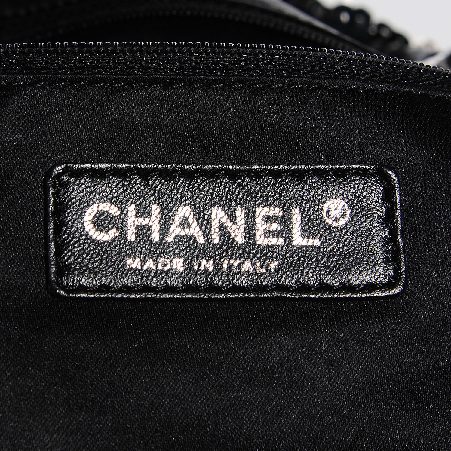 Chanel Sequin Summer Night Drawstring Tote Black 14 of 25