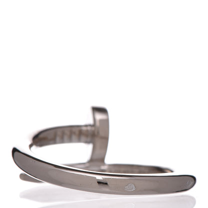 Cartier 18K White Gold Juste Un Clou Ring 56 7.5 3 of 6