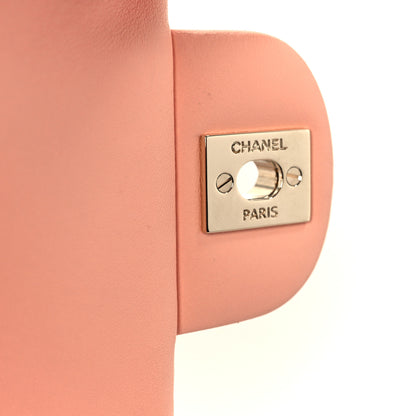 Chanel Lambskin Quilted Mini Square Flap Light Pink 7 of 11