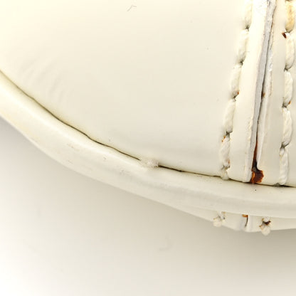 Burberry Nova Check Patent Calfskin Flap Shoulder Bag White 12 of 12