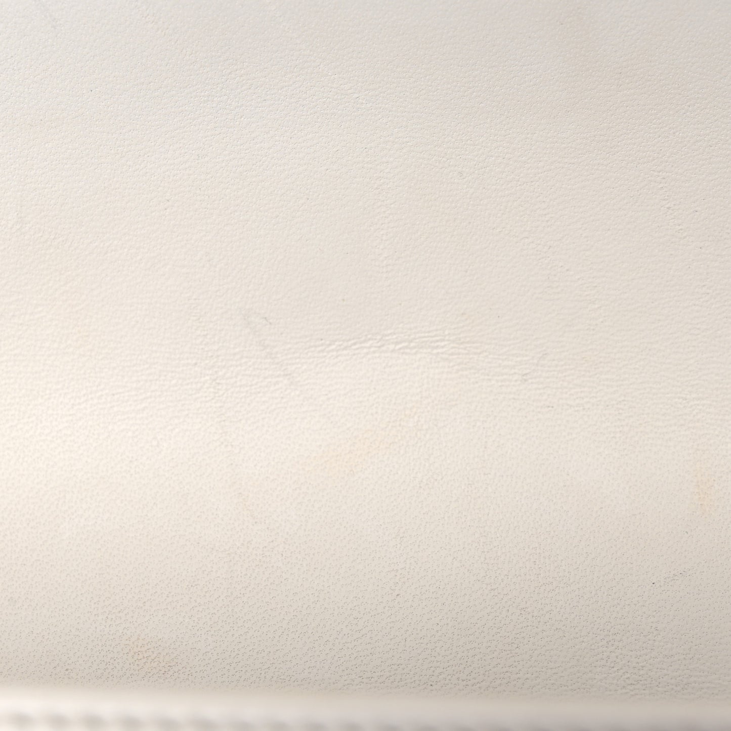 Lizard Chevron Stitched Small Boy Flap White Silver