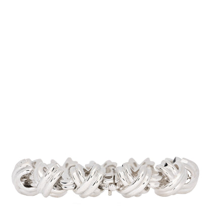 Tiffany Sterling Silver Signature X Bracelet 2 of 4