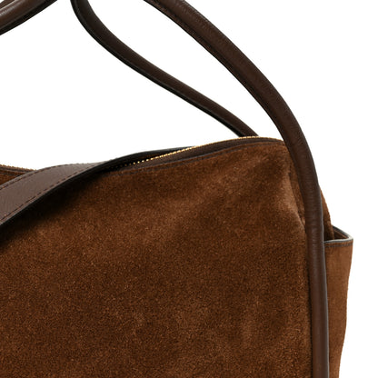 Prada Camoscio Darling Shoulder Bag Cocoa Brown 8 of 10