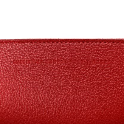 Balenciaga Grained Calfskin Neo Classic Gold Hardware S City Medium Red 7 of 10