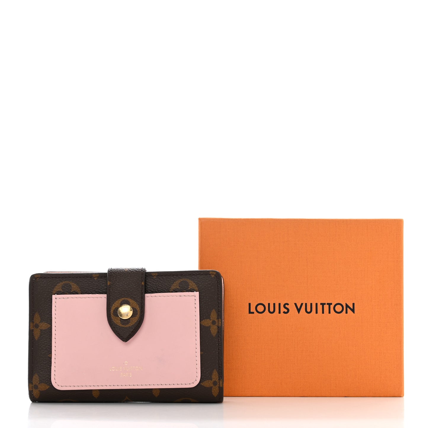 Monogram Juliette Wallet Rose Ballerine