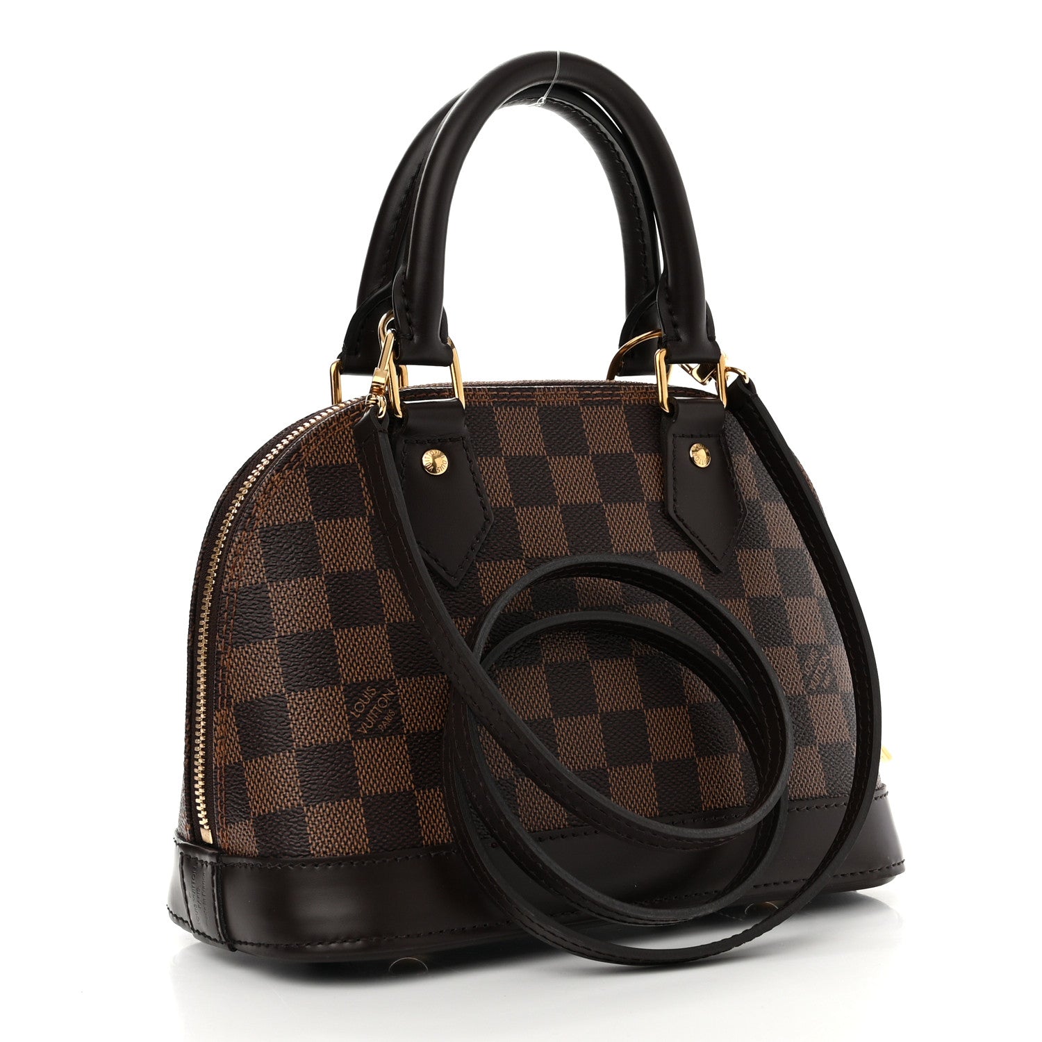 Louis Vuitton Damier Ebene Alma BB 3 of 9