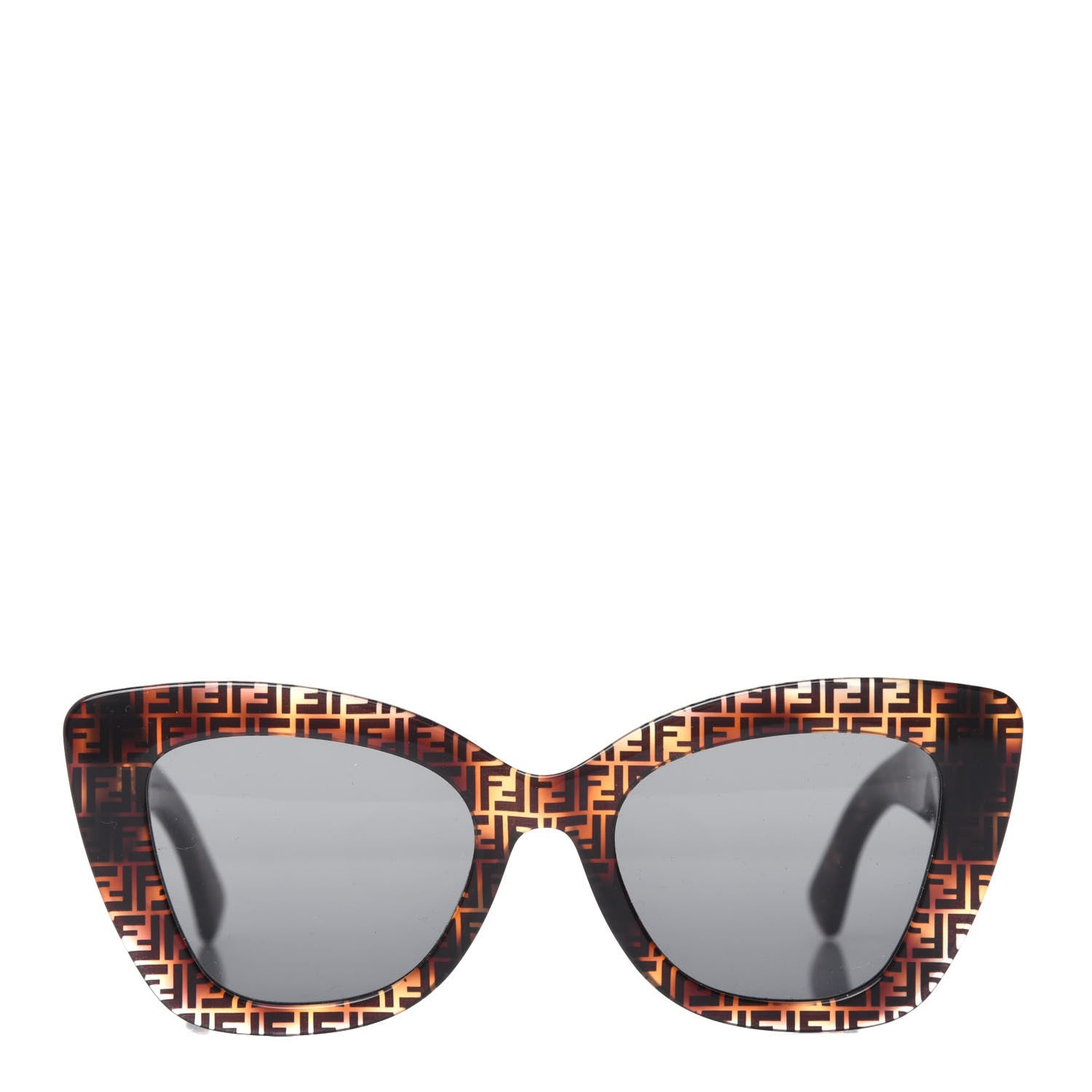 Fendi Acetate F is Fendi FF Cat Eye Sunglasses FF 0360/G/S Havana 2 of 7