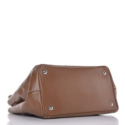 Prada Soft Calf Tote Cannella 5 of 13