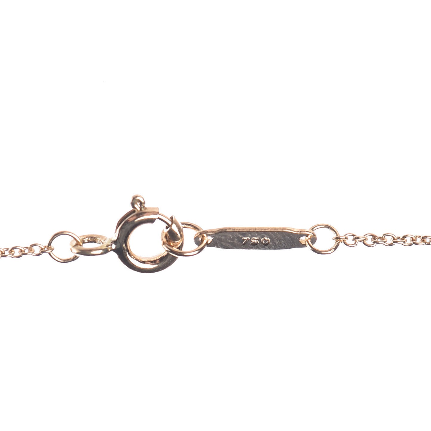 18K Yellow Gold 1837 Interlocking Circles Pendant Necklace