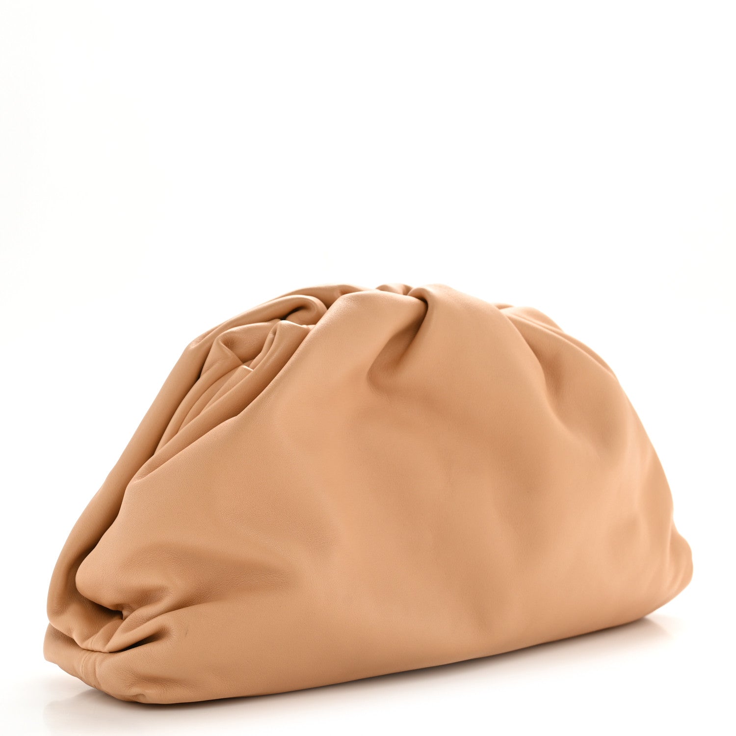 Bottega Veneta Calfskin Teen Pouch Almond 3 of 11