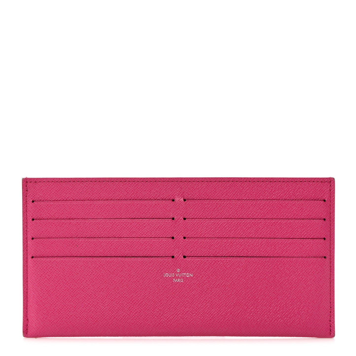 Calfskin Felicie Card Holder Insert Pink