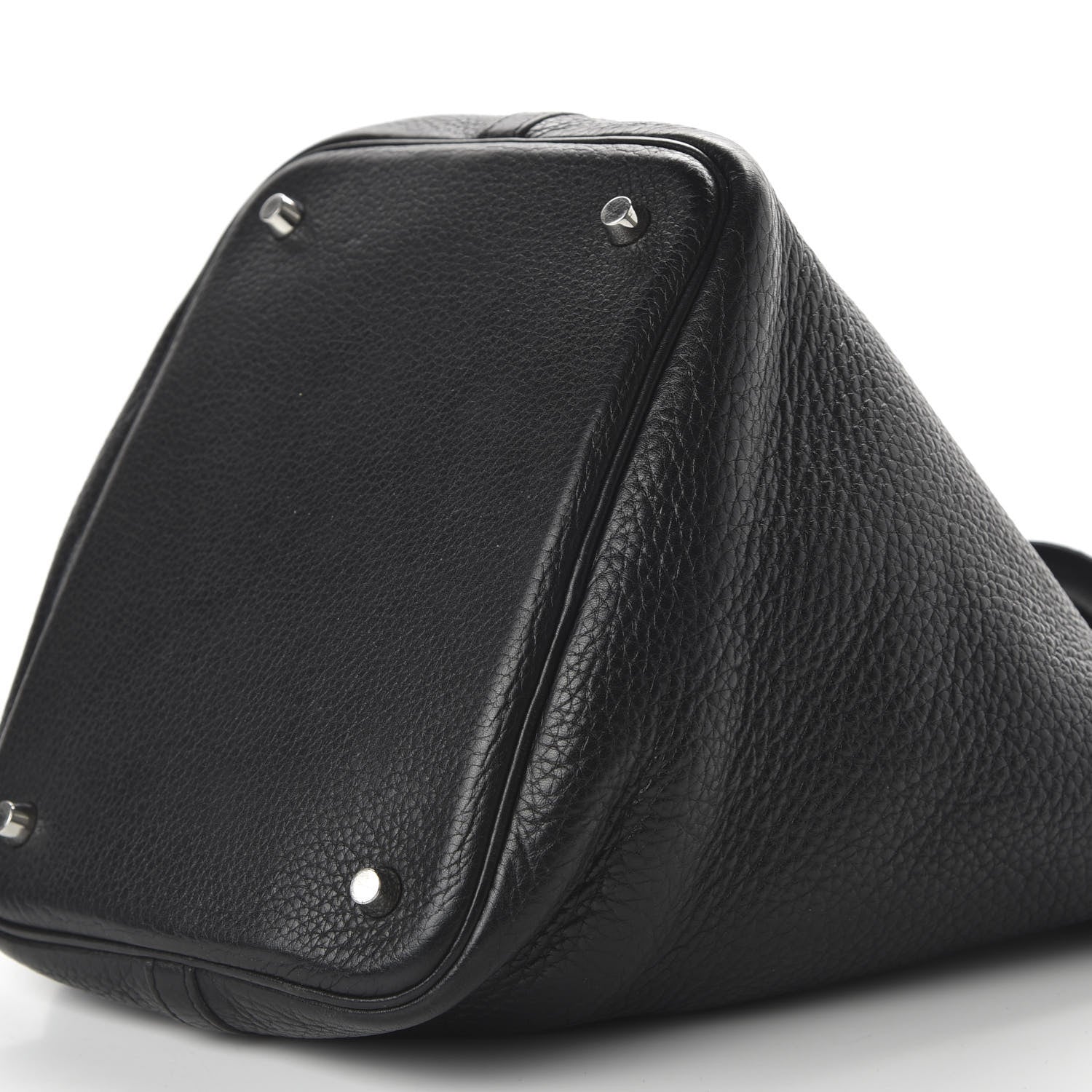 Hermes Taurillon Clemence Picotin Lock 22 MM Black 7 of 9