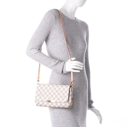 Louis Vuitton Damier Azur Favorite MM 2 of 7