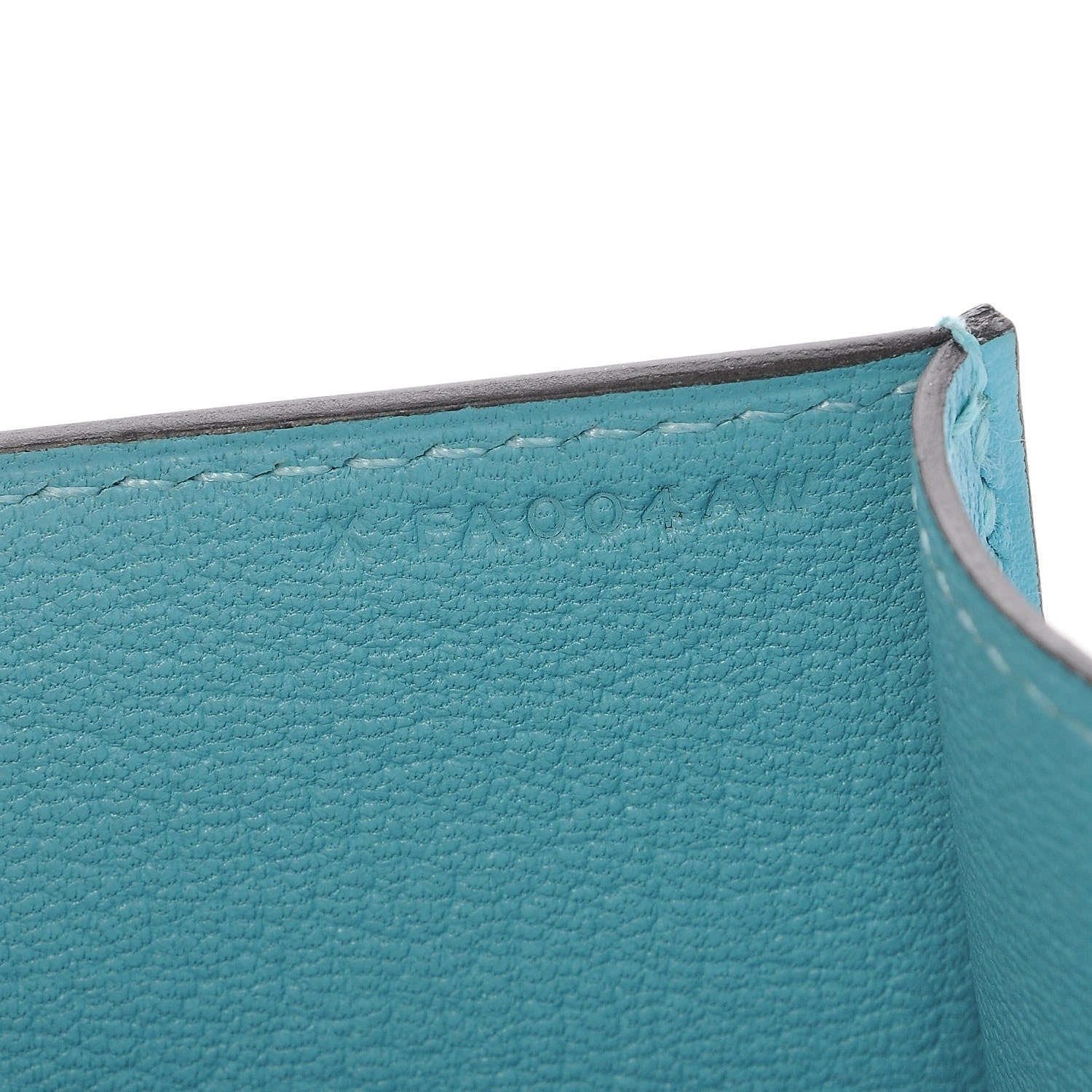 Hermes Tadelakt Medor 23 Clutch Bleu Atoll 7 of 7