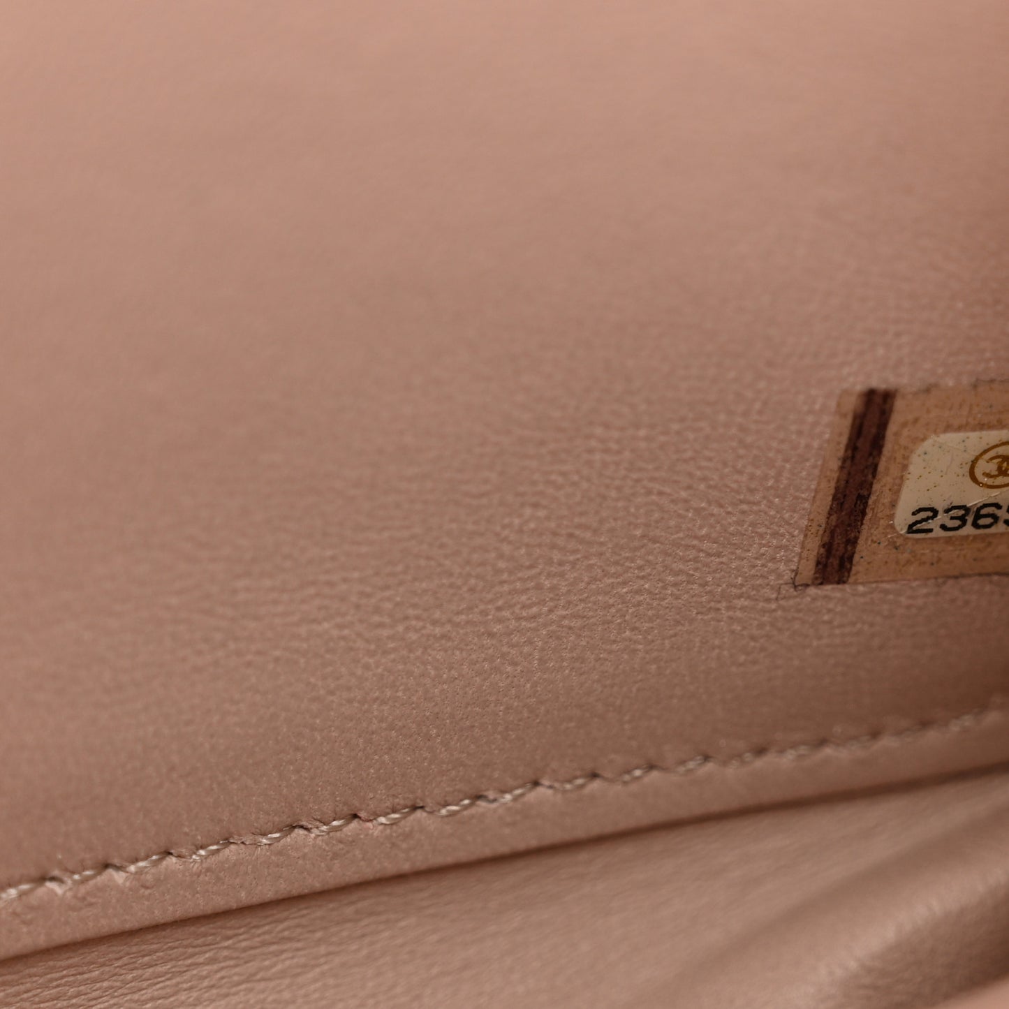 Iridescent Calfskin Quilted Small Straight Lined Flap Red