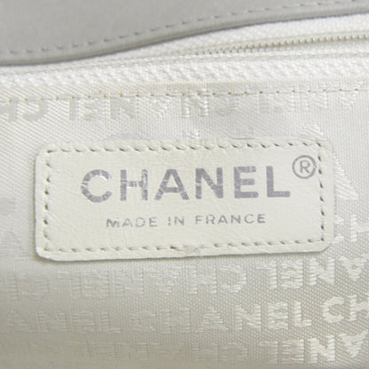 Chanel Lambskin Quilted Medium Flap Gray 7 of 11