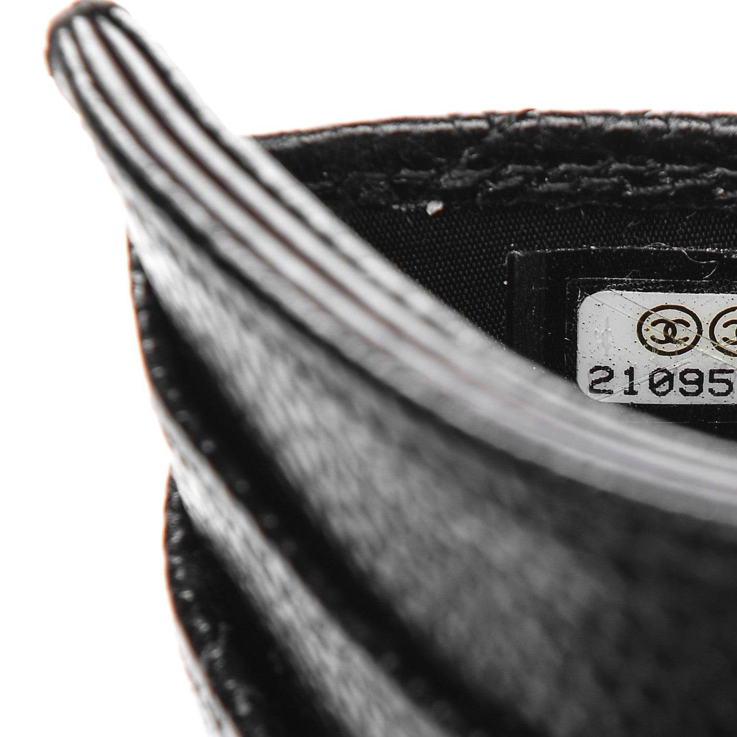 Chanel Caviar Quilted Card Holder Black 7 of 7