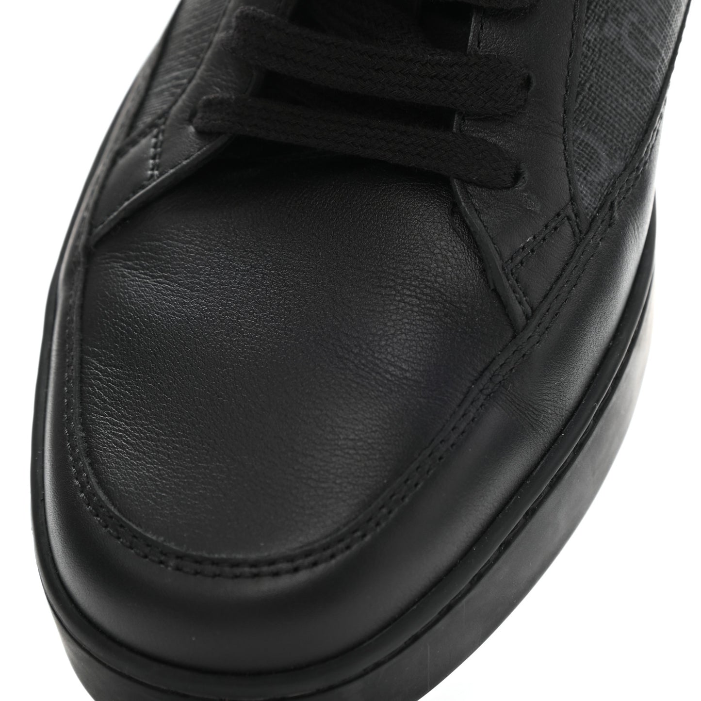 GG Supreme Monogram Mens Sneakers Black