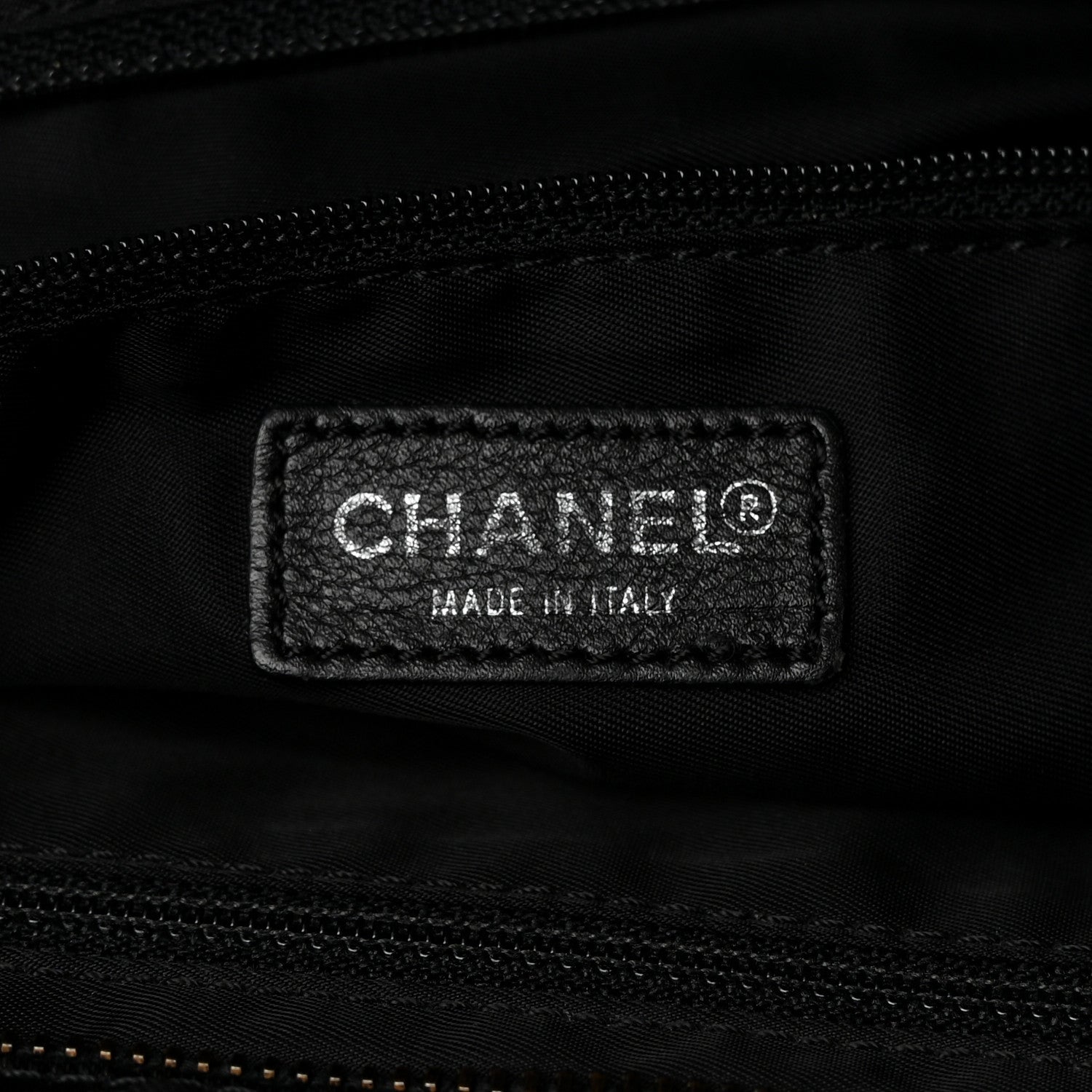 Chanel Nylon Medium Travel Tote Black 6 of 15