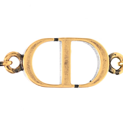 Christian Dior Metal Crystal Bracelet Gold 3 of 8