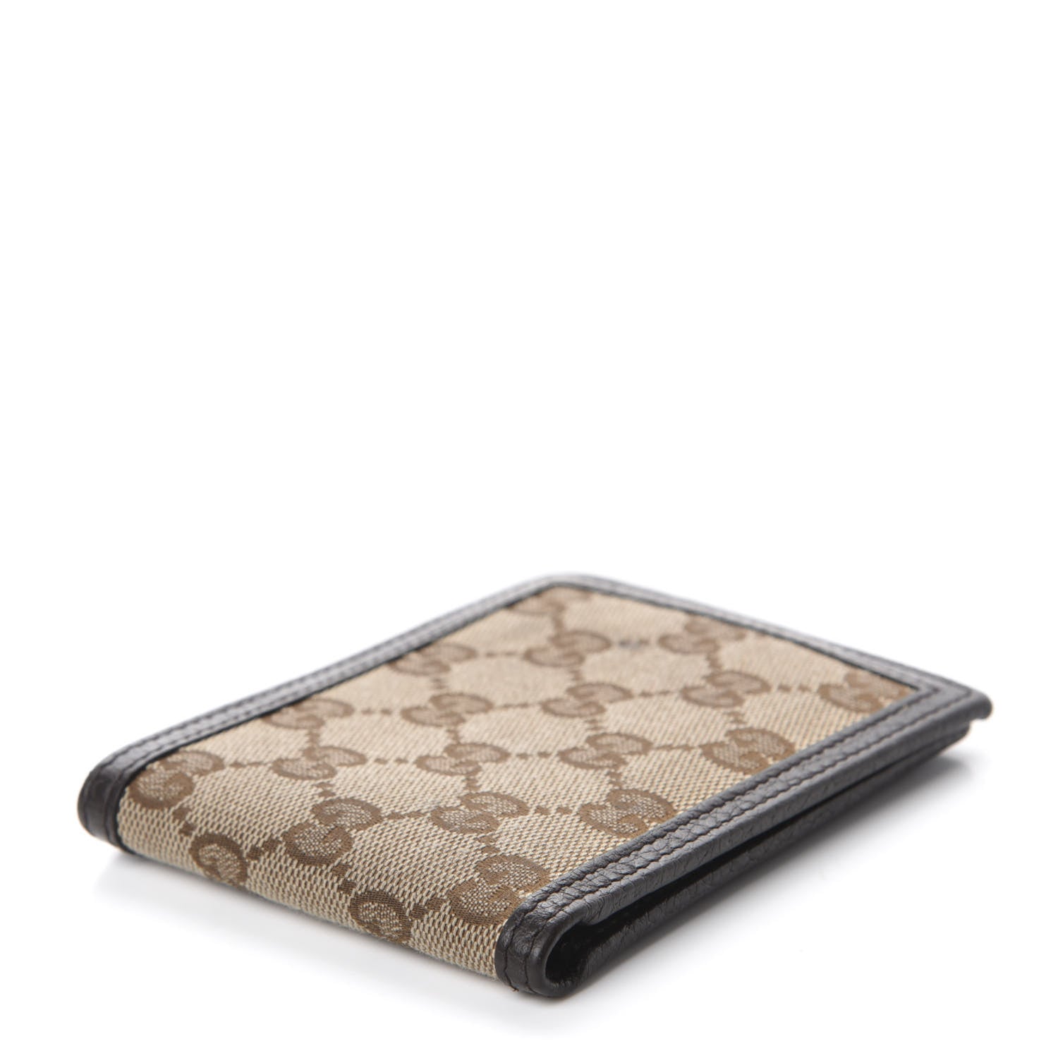 Gucci Monogram Bi-Fold Wallet Dark Brown 4 of 7