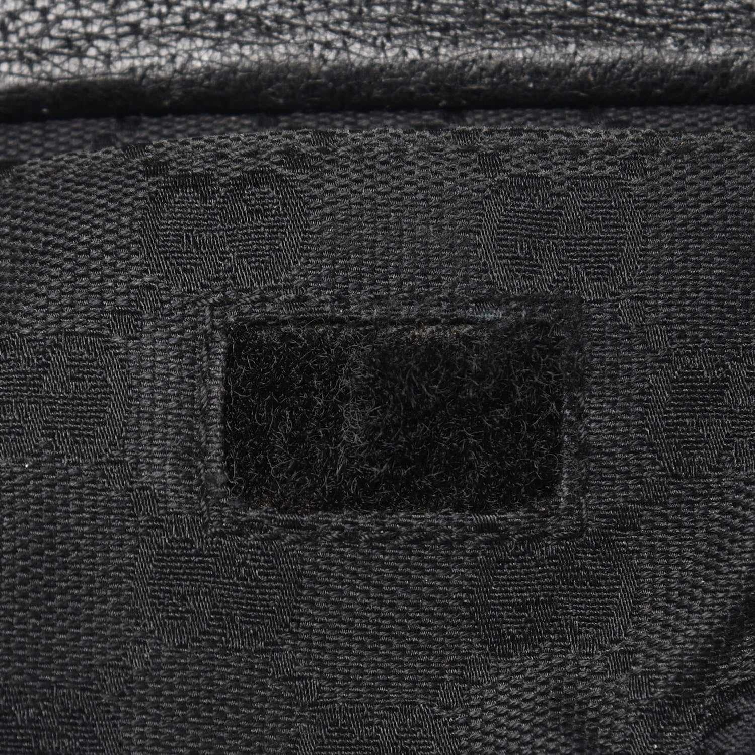 Gucci GG Monogram Double Pocket Belt Bag Black 10 of 12