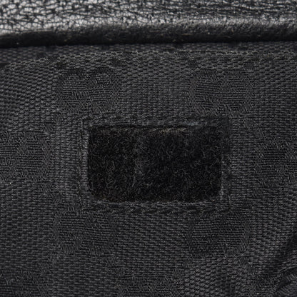 Gucci GG Monogram Double Pocket Belt Bag Black 10 of 12