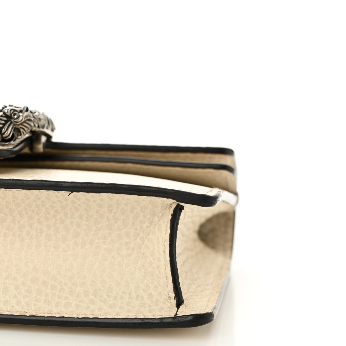 Dollar Calfskin Crystal Super Mini Dionysus Shoulder Bag Mystic White Black Diamond
