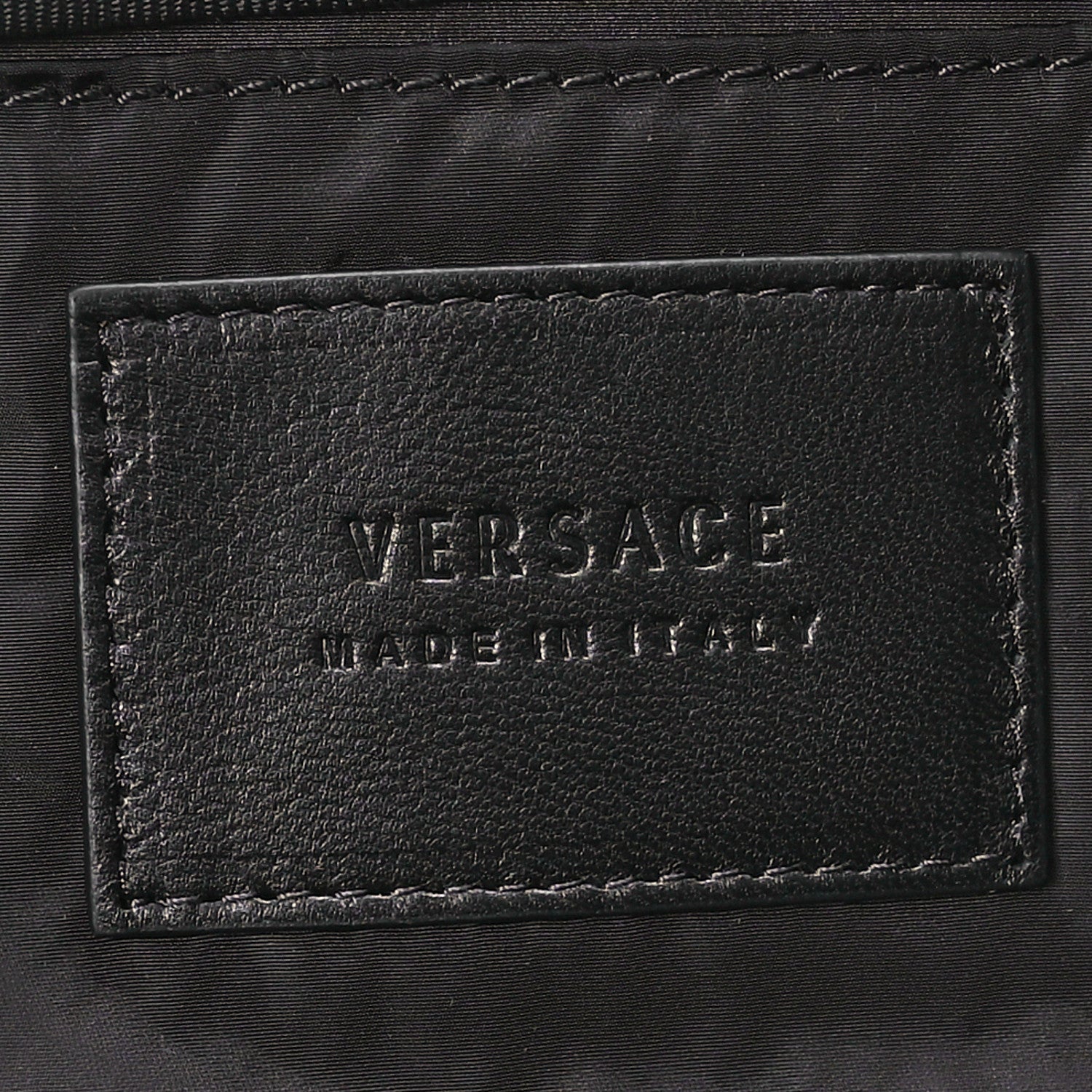 Versace Nylon Logo Two Tone Belt Bag White 6 of 10