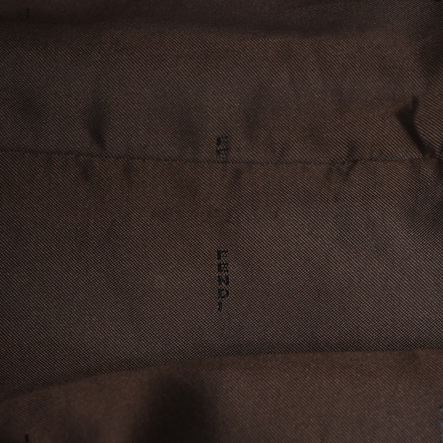 Zucchino Cuoio Shoulder Bag Mogano Panna Testa di Moro