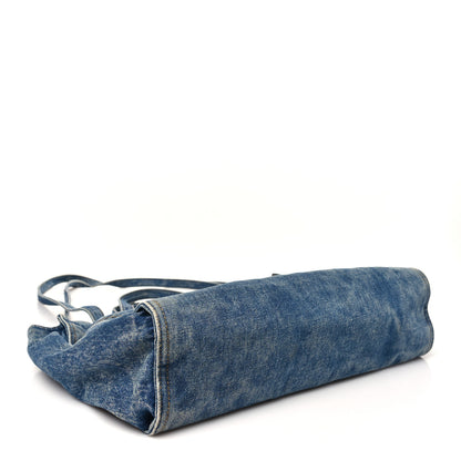 Telfar Denim Medium Shopping Bag Blue 4 of 10