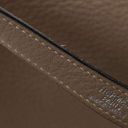 Hermes Taurillon Clemence Kelly Retourne 35 Etoupe 16 of 27