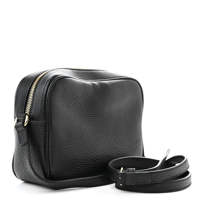 Gucci Pebbled Calfskin Small Soho Disco Bag Black 3 of 12