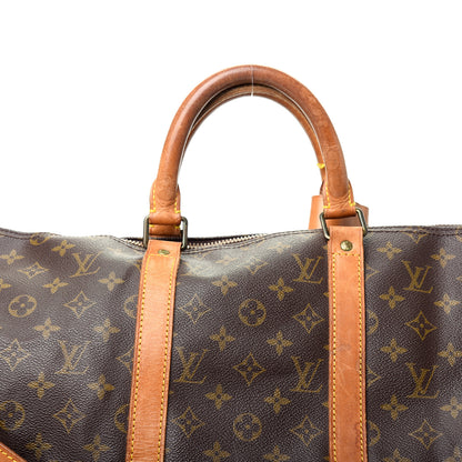 Louis Vuitton Monogram Keepall Bandouliere 50 10 of 17