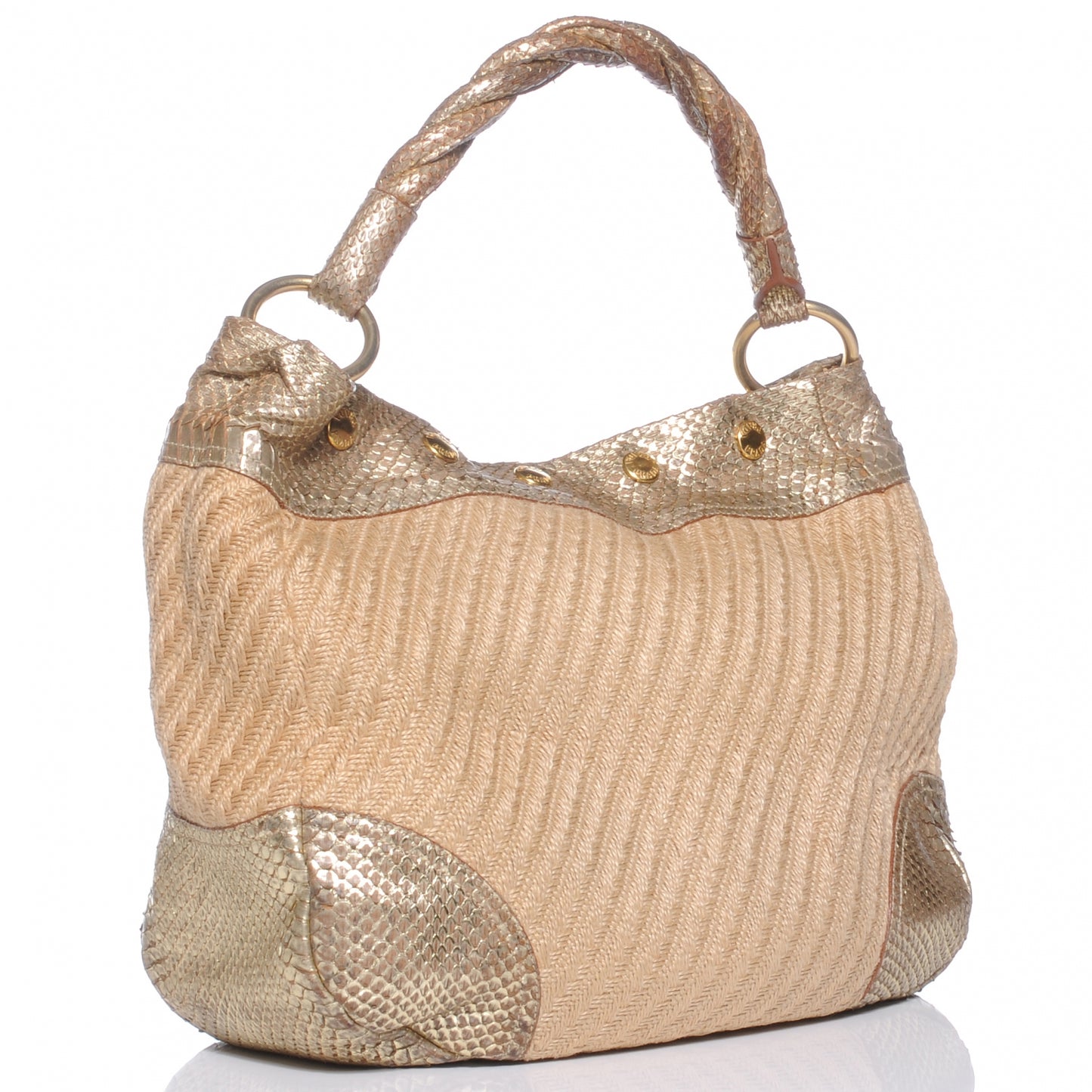 Jute Python Hobo Oro