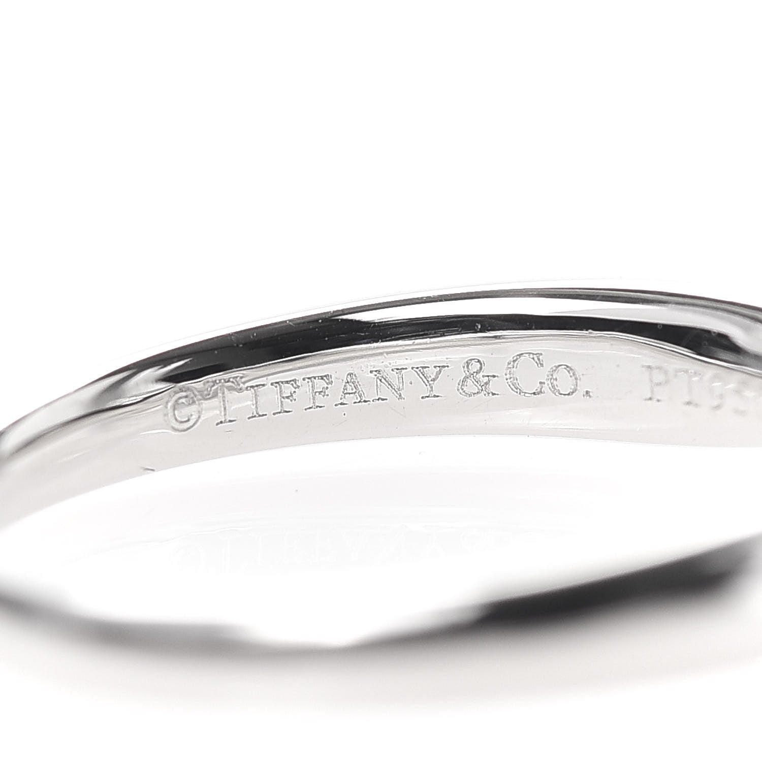 Tiffany Platinum Diamond .27ct Harmony Solitaire Engagement Ring 47 4 5 of 6