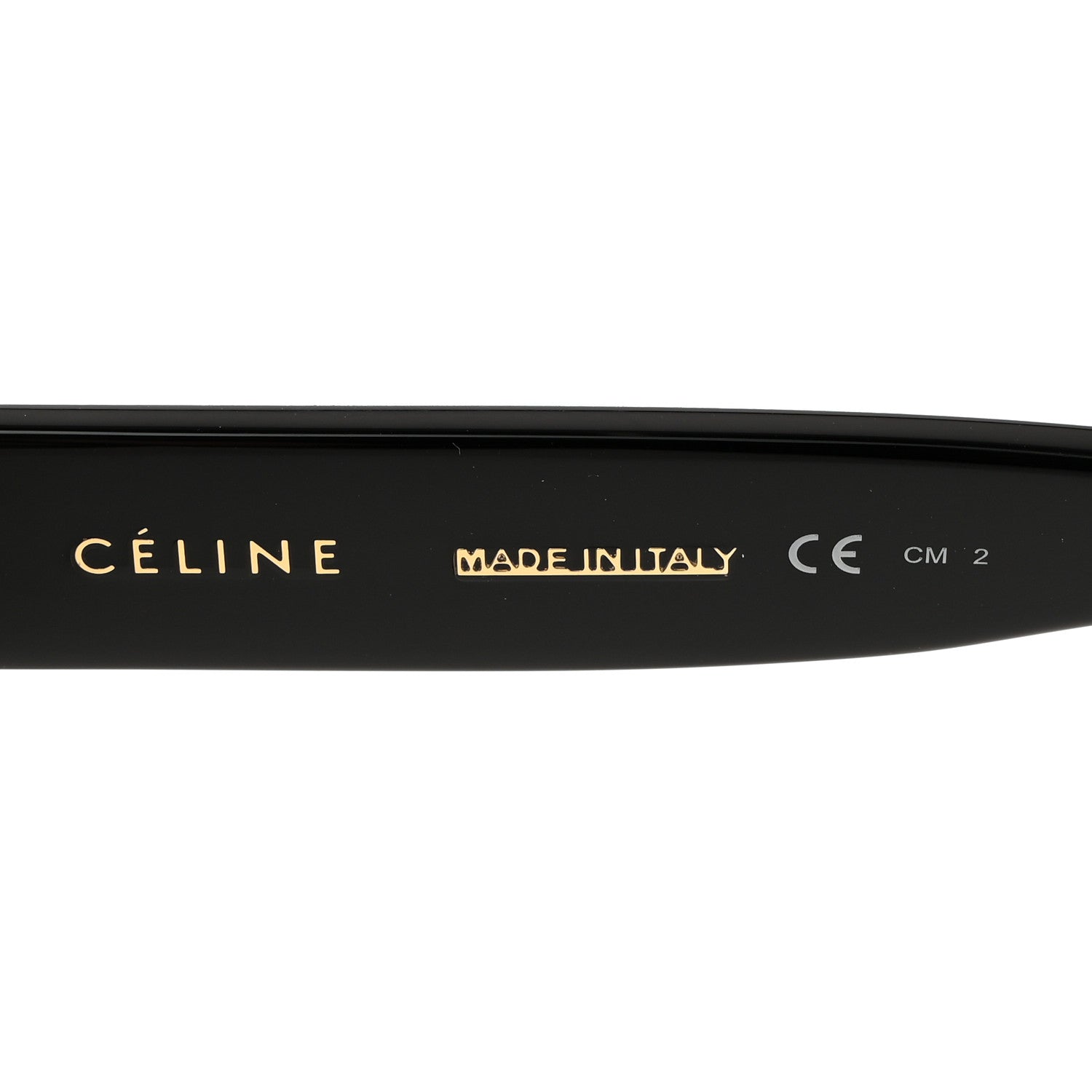 Celine Shadow Sunglasses CL 41026/S Black Havana 6 of 7