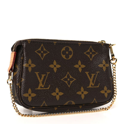 Louis Vuitton Monogram V Porto Cervo Mini Pochette Accessories Rose Ballerine 3 of 11
