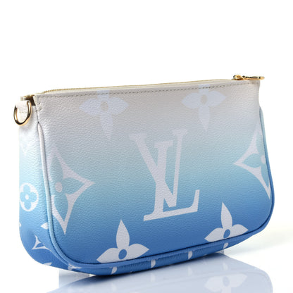 Louis Vuitton Monogram Giant By The Pool Multi Pochette Accessories Large Pochette Blue 2 of 5