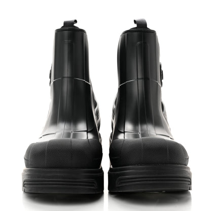 Christian Dior Neoprene Rubber Dior Genesis 30mm Ankle Boots 40 Black 2 of 8