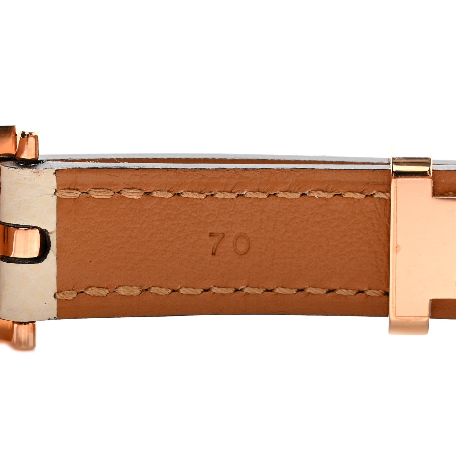 Hermes Epsom 15mm Pop H Belt 70 28 Craie 6 of 9