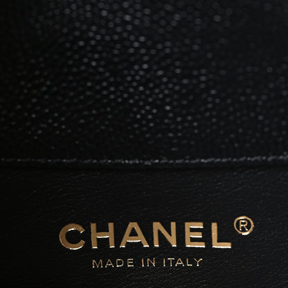 Chanel Shiny Caviar Pick Me Up Flap Belt Bag Black 6 of 9