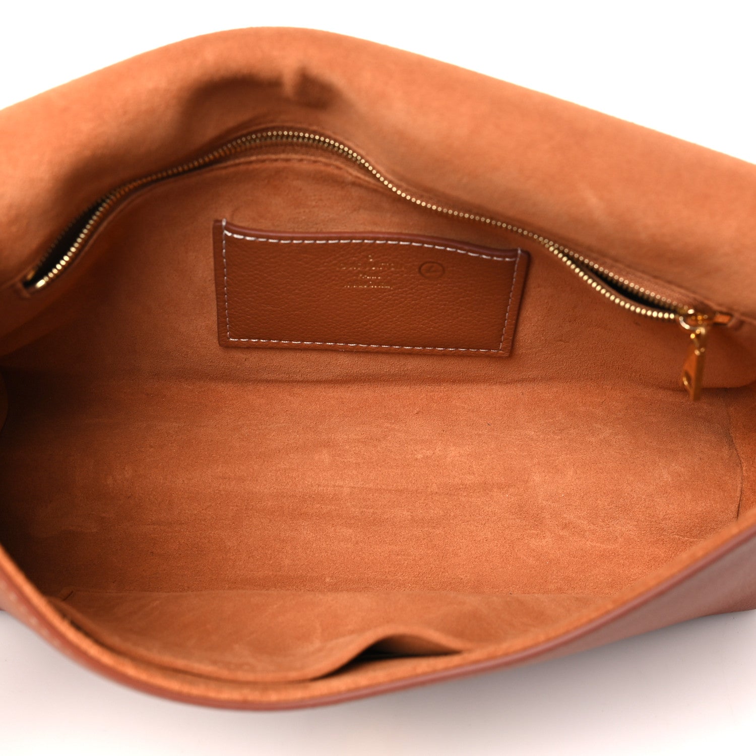 Louis Vuitton Calfskin Soft Twist Shoulder Bag Cognac 6 of 11