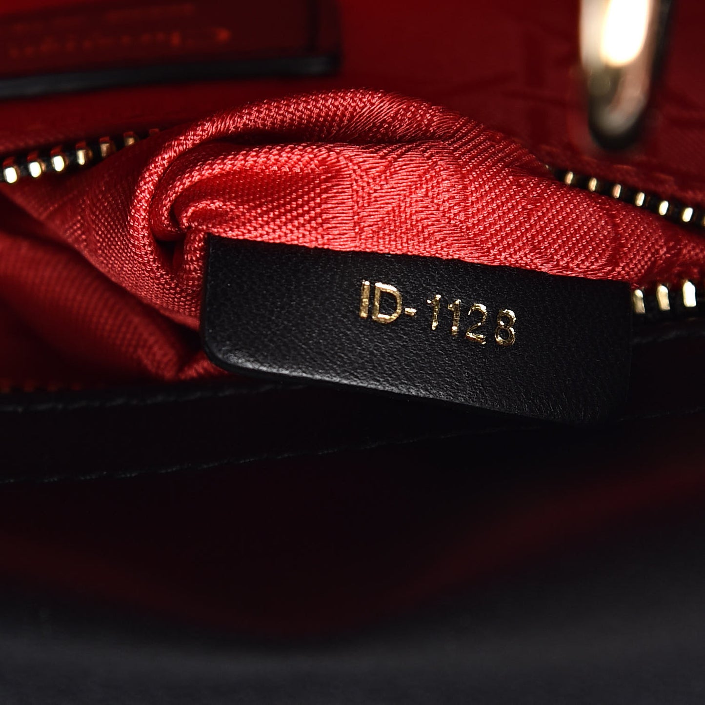 Lambskin Cannage Mini Lady Dior Black