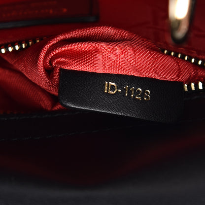 Christian Dior Lambskin Cannage Mini Lady Dior Black 7 of 12