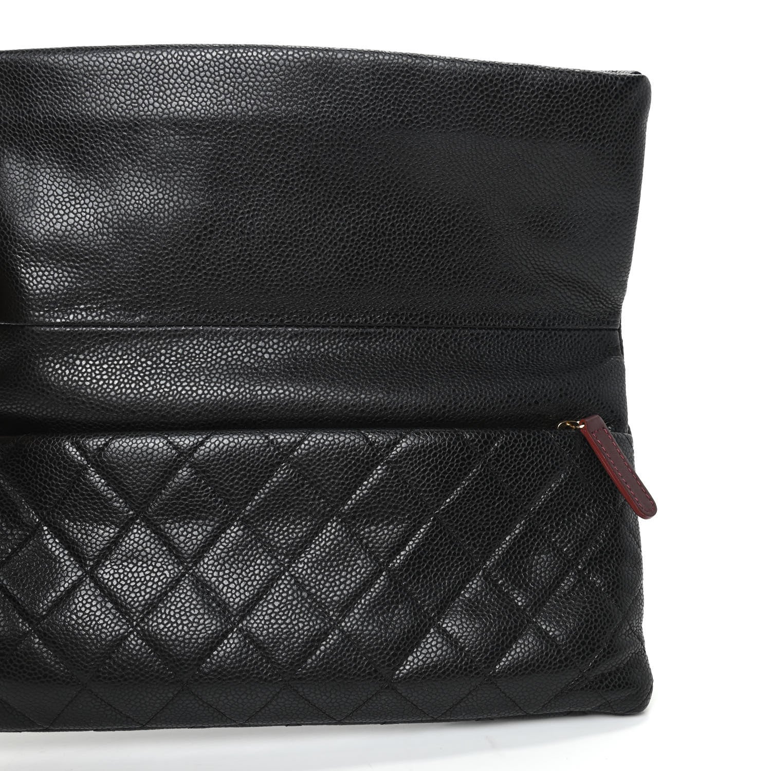 Chanel Caviar Quilted CC Beauty Clutch Black 6 of 8